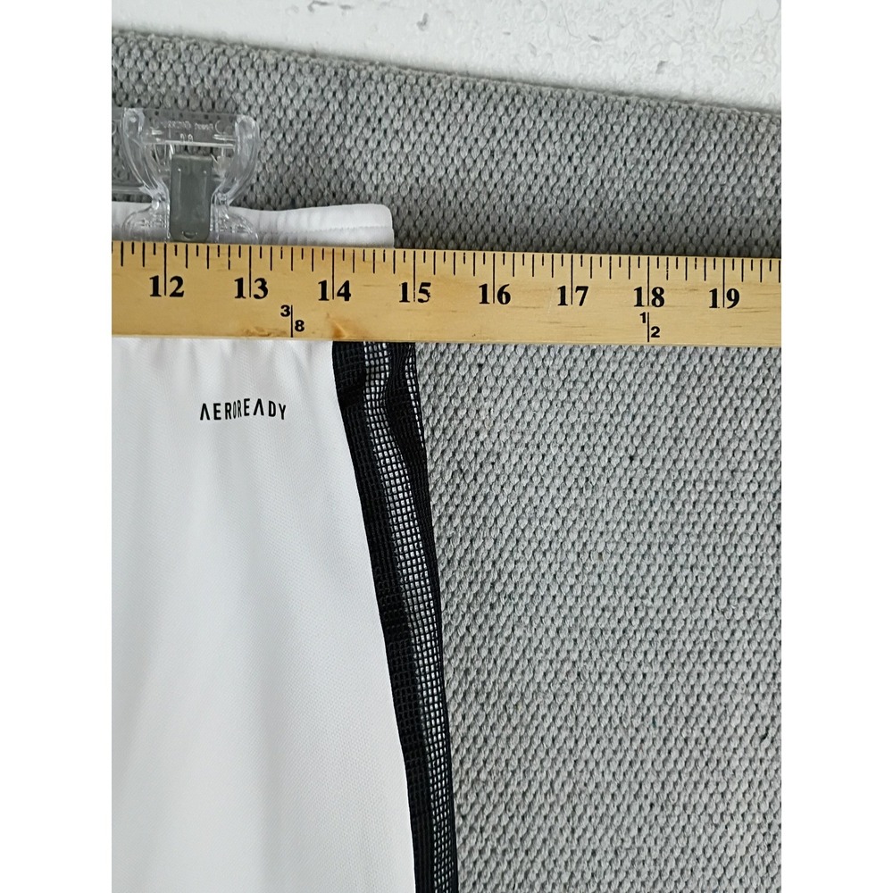 Adidas Tiro Track Pants Mens M* White Black AeroReady Primegreen Soccer Joggers - Picture 9 of 10